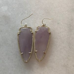 Kendra Scott Amethyst Skylar Earrings